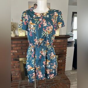 Maisie Floral Ruffle Dress -large